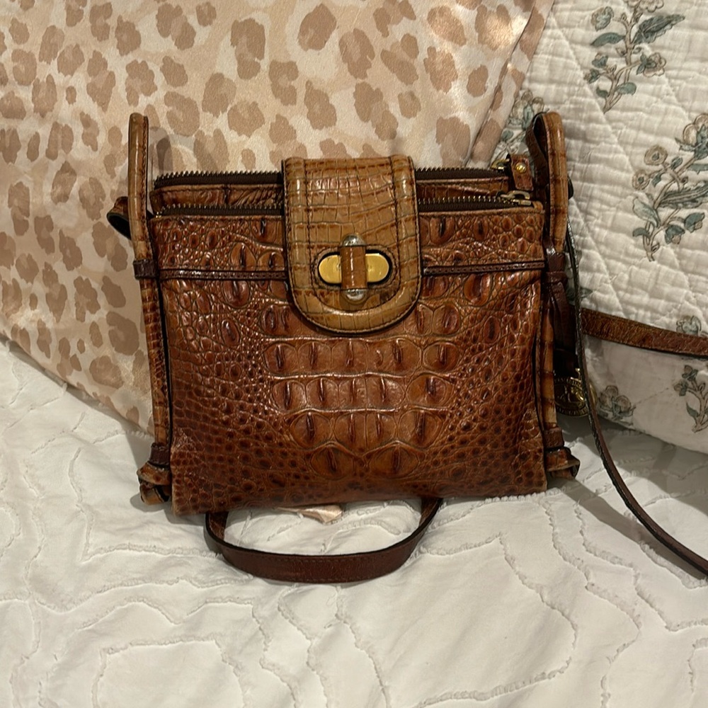 Brahmin leather crossbody